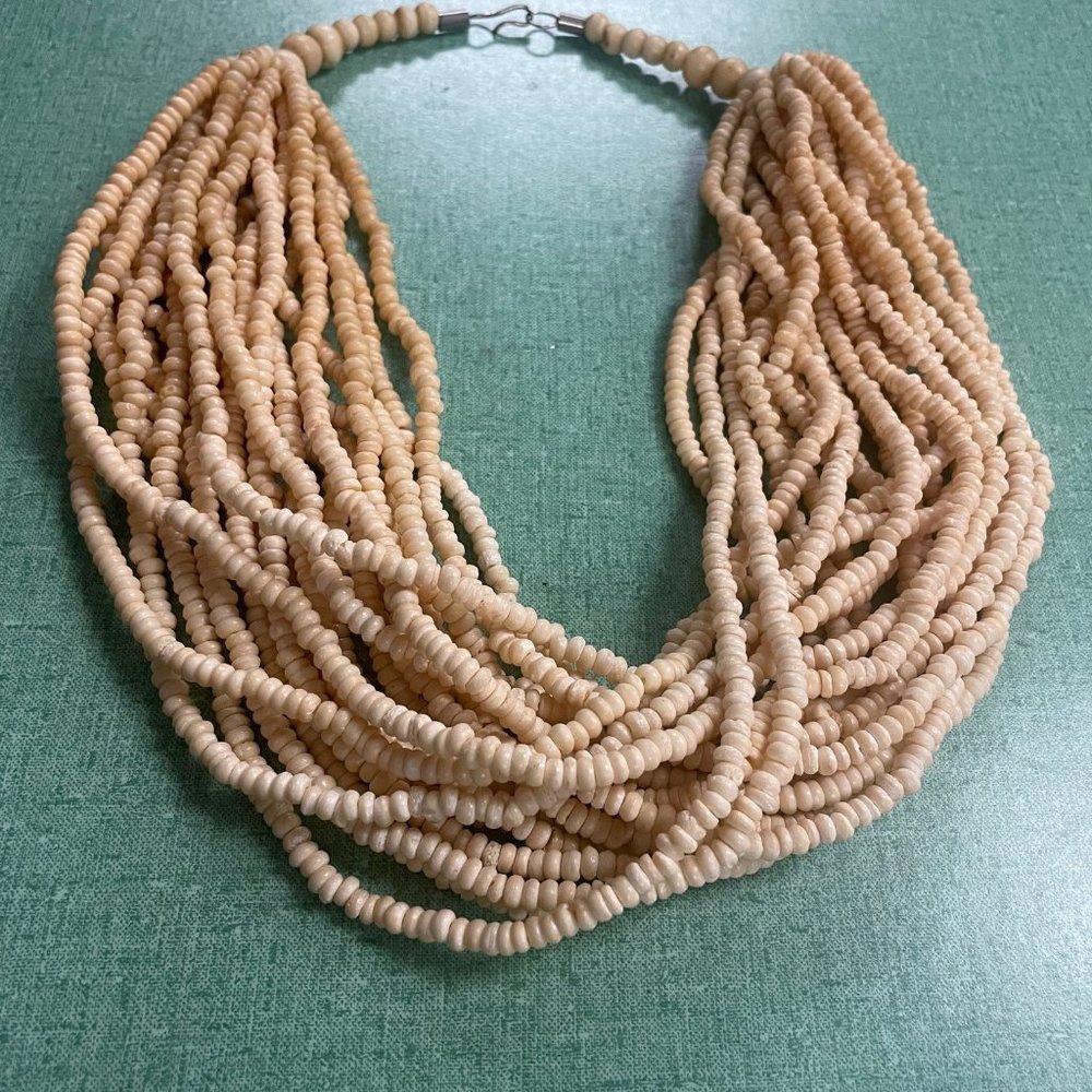 beaded necklace